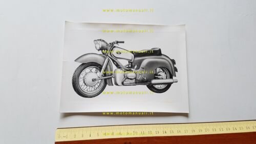 Zundapp 250 1953 foto cartella stampa originale