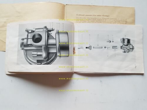Zundapp 50 motore Combimot manuale uso manutenzione originale italiano