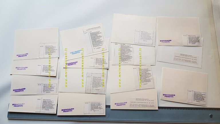 Zndapp foto da cartella stampa IFMA 1982 originali genuine press …