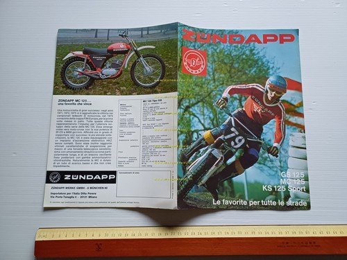 Zundapp GS 125 Regolarità - MC 125 Cross - KS …