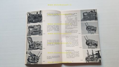 Zundapp motore 50 5V 1973 manuale officina TEDESCO originale