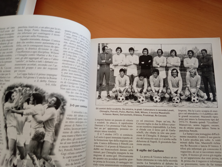 1974 La storia incredibile della Lazio di Maestrelli, Filacchione Stabile, …