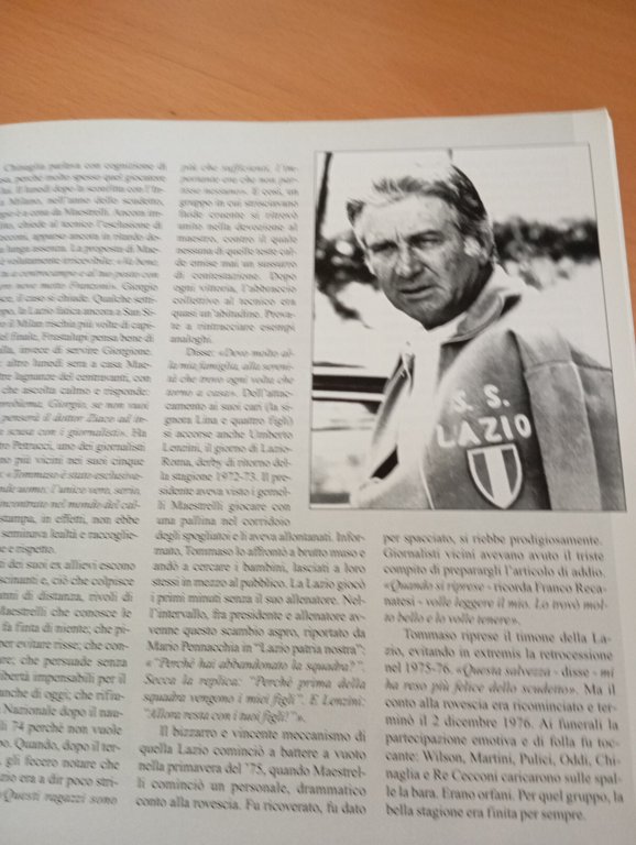 1974 La storia incredibile della Lazio di Maestrelli, Filacchione Stabile, …