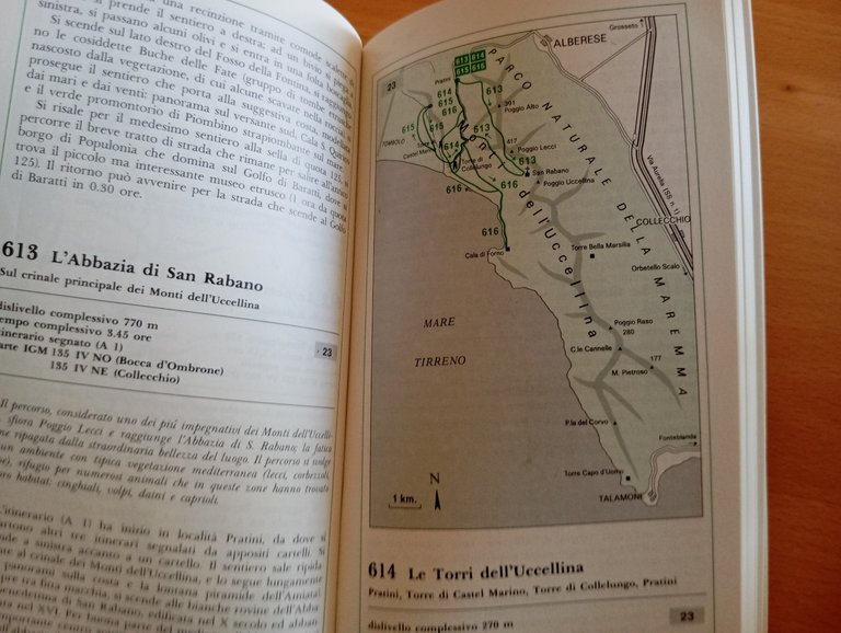 A piedi in Toscana, Pratesi - Arrighi, Edizioni Iter, 1987