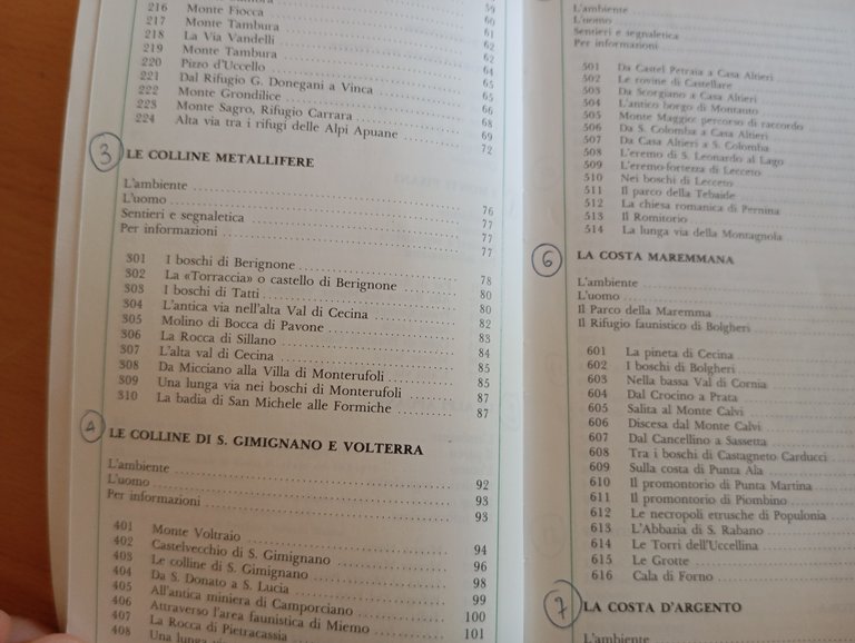 A piedi in Toscana, Pratesi - Arrighi, Edizioni Iter, 1987