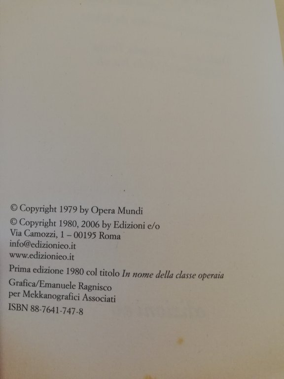 Abbiamo quaranta fucili, compagno colonnello, Sandor Kopacsi, 2006, E/O