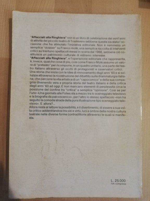 Affacciati alla ringhiera, Donatella Tambini, La torre di Babele, 1986