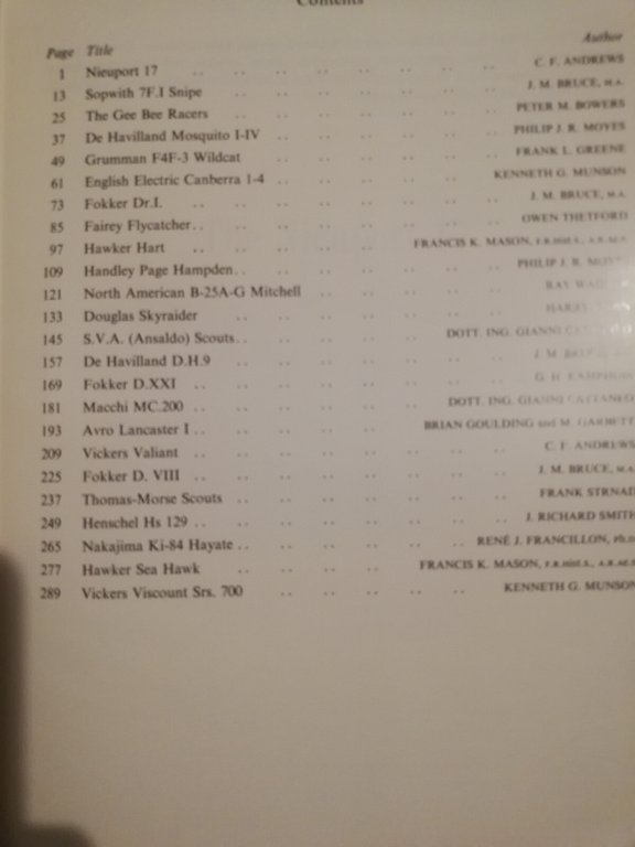 Aircraft in profile, vol. 3, 1971, Profile pubblications | Immagine Gallery 20