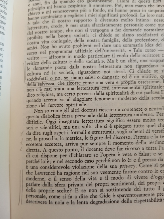 Al di là della cultura, Lionel Trilling, La nuova italia, …