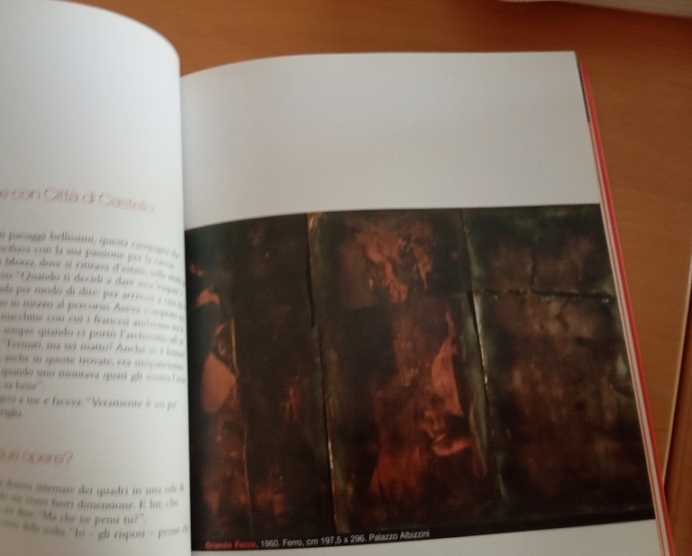 Alberto Burri, La mia umbria, Fuaié, 2005