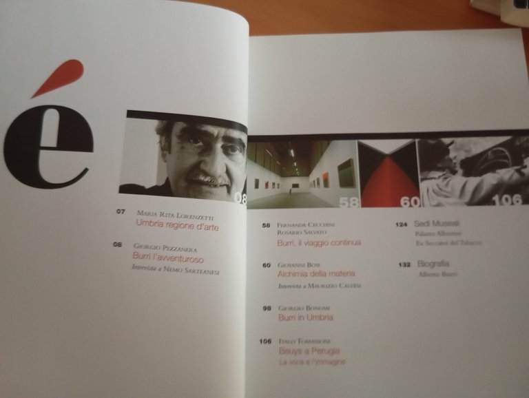 Alberto Burri, La mia umbria, Fuaié, 2005