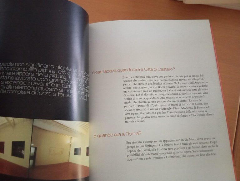 Alberto Burri, La mia umbria, Fuaié, 2005