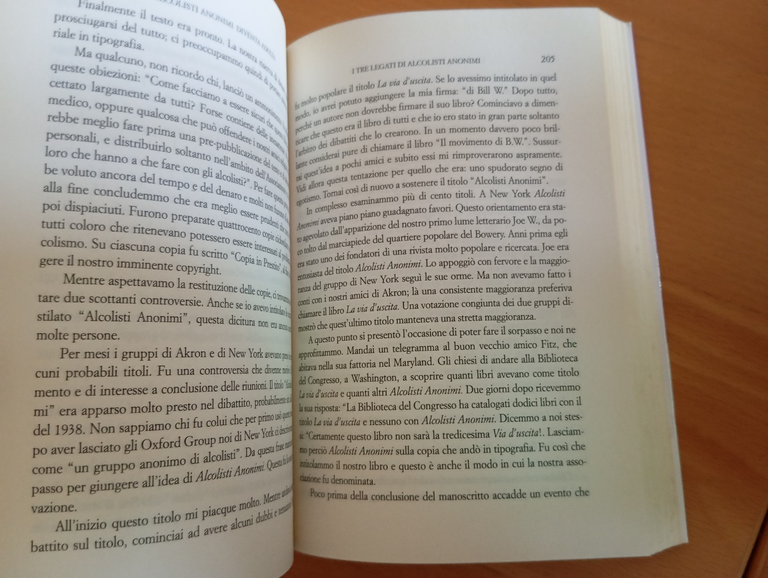 Alcolisti anonimi diventa adulta, Breve storia di A.A., 2008
