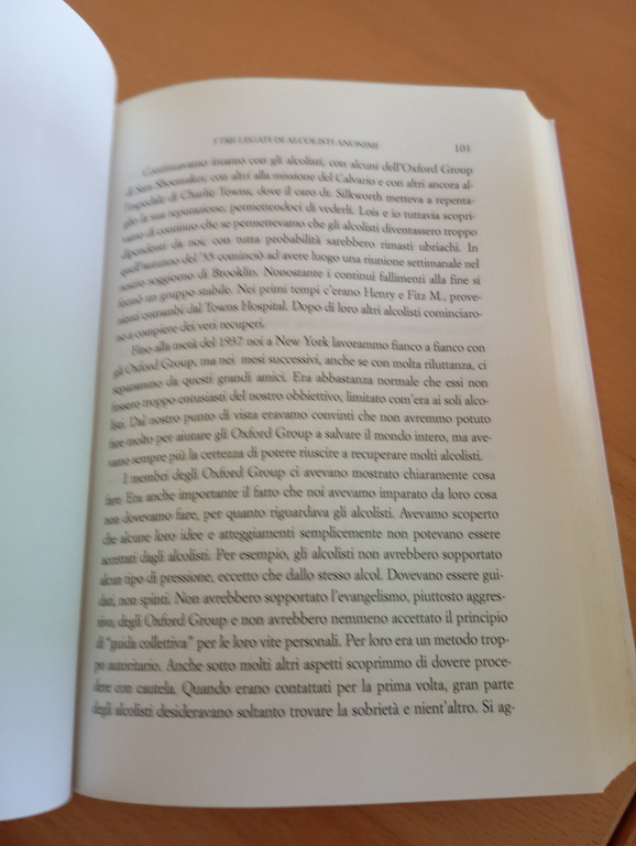 Alcolisti anonimi diventa adulta, Breve storia di A.A., 2008
