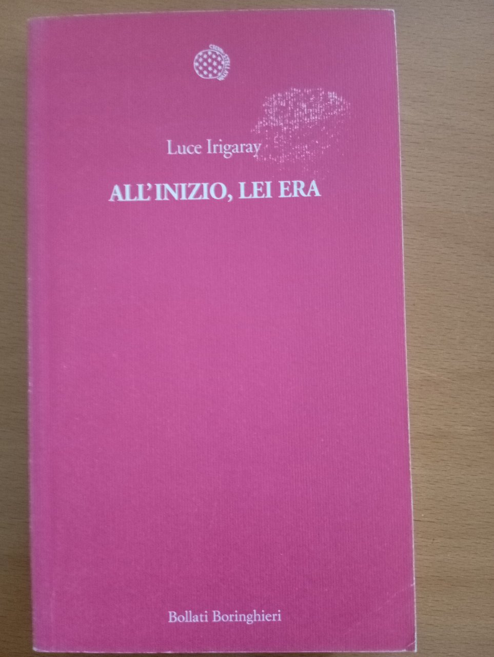 All'inizio, lei era, Luce Irigaray, Bollati Boringhieri, 2013 | Immagine principale