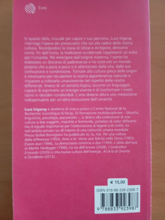 All'inizio, lei era, Luce Irigaray, Bollati Boringhieri, 2013