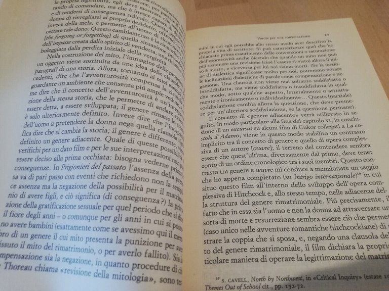 Alla ricerca della felicità, Stanley Cavell, 1999, Einaudi