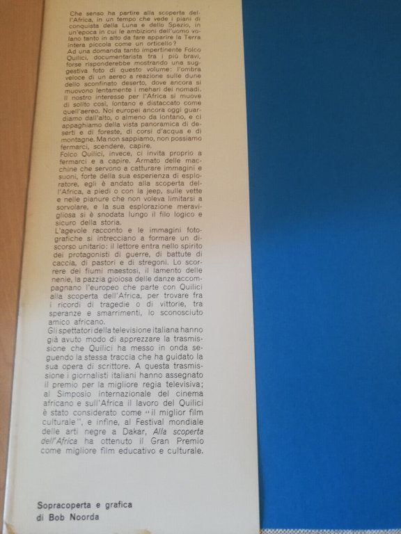 Alla scoperta dell'Africa, Folco Quilici, 1966, Vallecchi