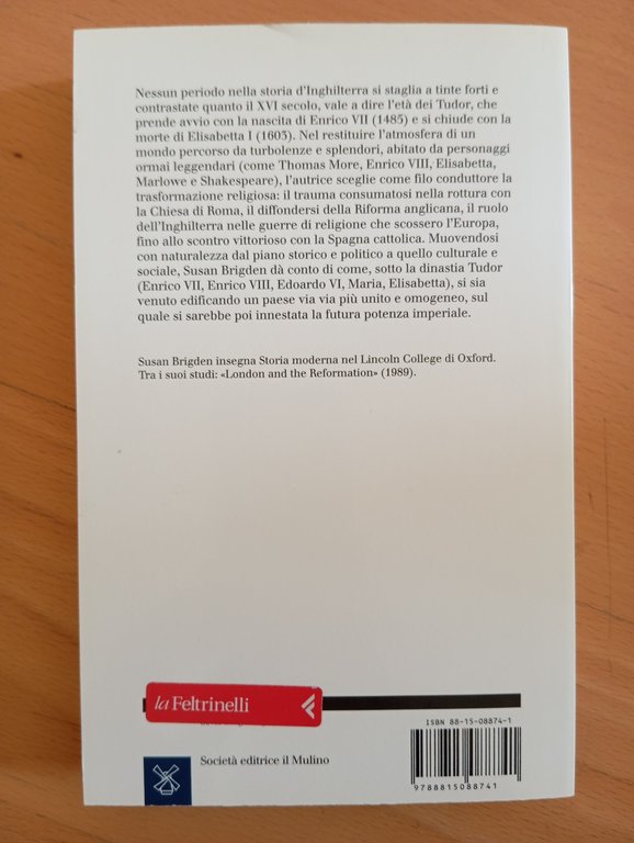 Alle origini dell'Inghilterra moderna, Susan Brigden, il Mulino, 2003 | Immagine Gallery 4