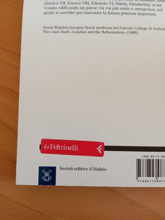 Alle origini dell'Inghilterra moderna, Susan Brigden, il Mulino, 2003 | Immagine Gallery 5