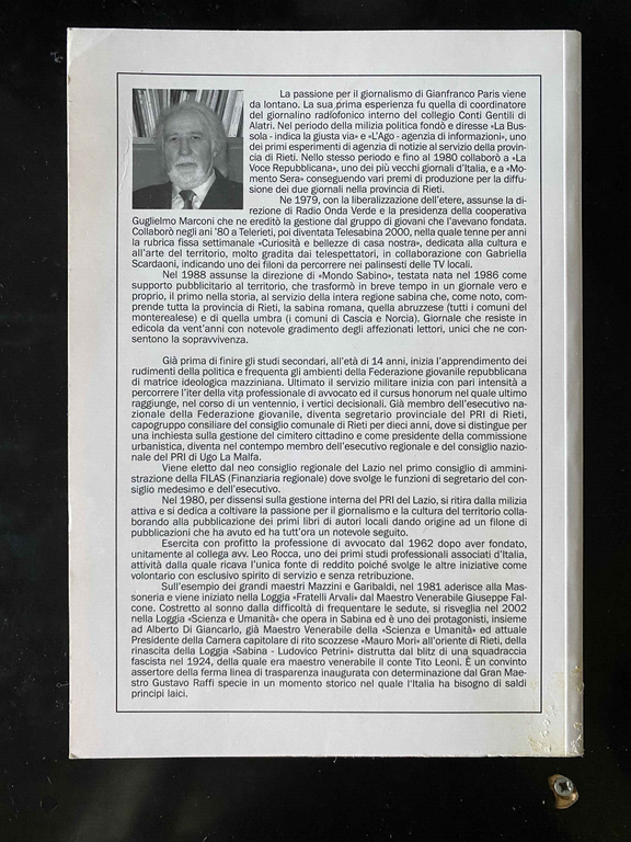 Almanacco di fine millennio, Gianfranco Paris, B.I.G., 2006