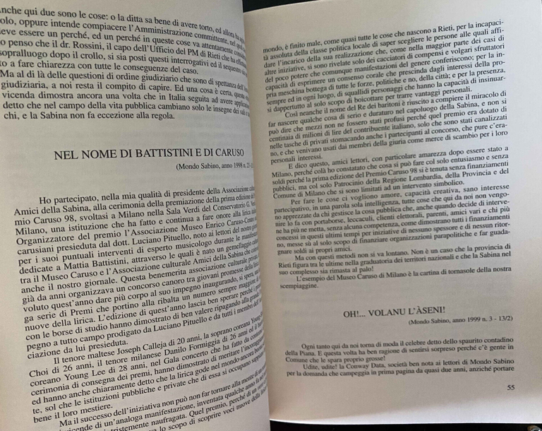 Almanacco di fine millennio, Gianfranco Paris, B.I.G., 2006