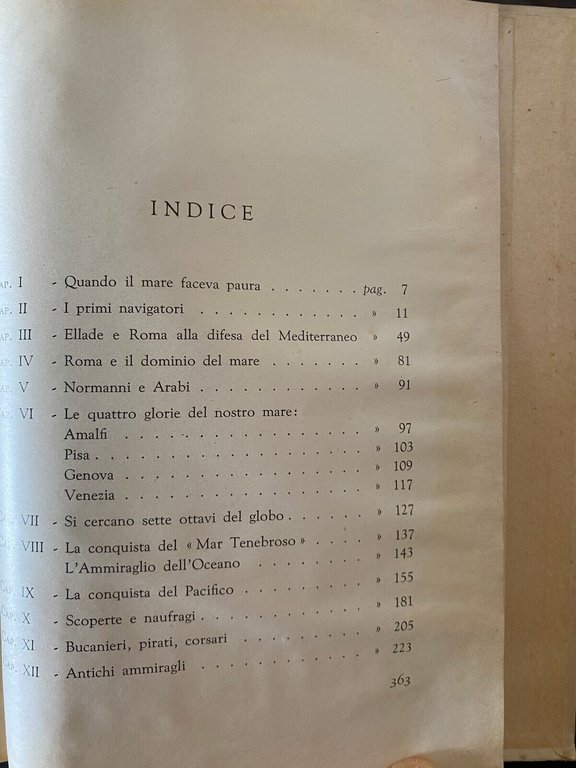 Alto mare. Piccola storia della navigazione, Vittorio emanuele Bravetta SEI …