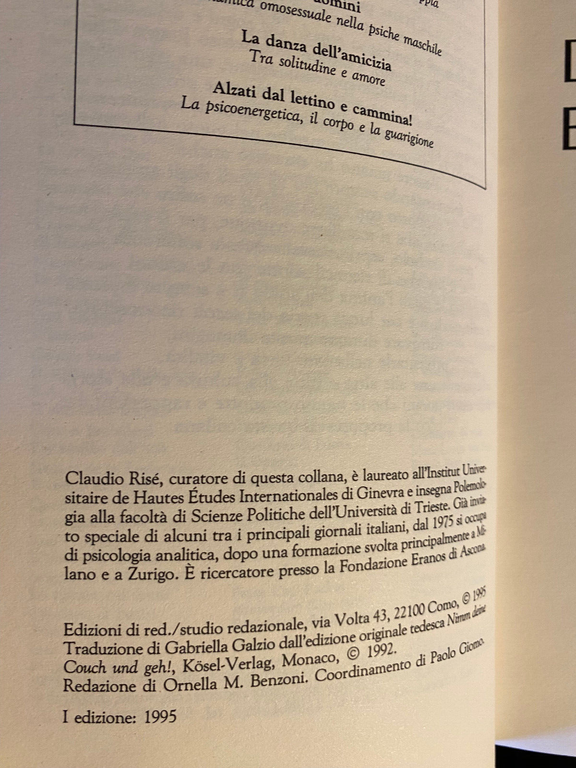 Alzati dal lettino e cammina!, Peter Schellenbaum RED, 1995