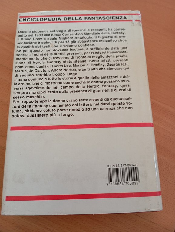 Amazzoni ed eroine. Enciclopedia della fantascienza, J. Salmonsson, Fanucci 1987