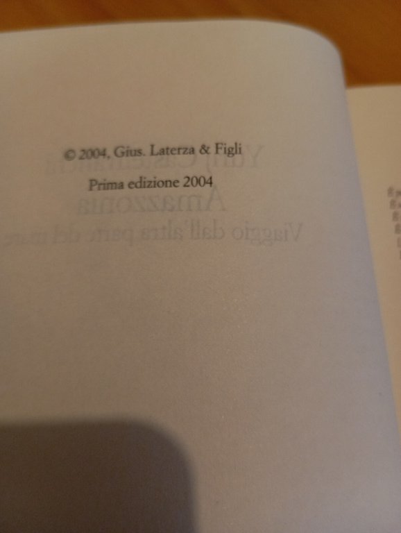Amazzonia. Yurij Castelfranchi, Laterza, 2004 | Immagine Gallery 13