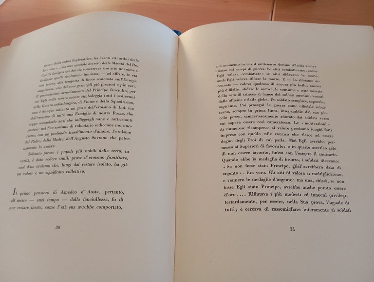 Amedeo di Savoia Aosta, Edizioni di Espero, 1942 | Immagine Gallery 24