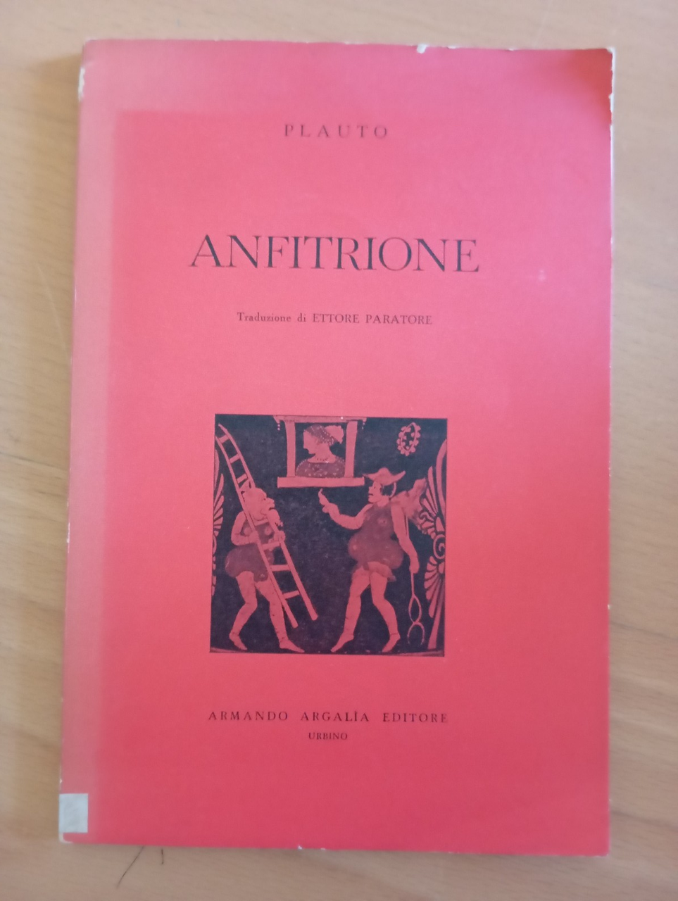 Anfitrione, Plauto, Armando Argalia