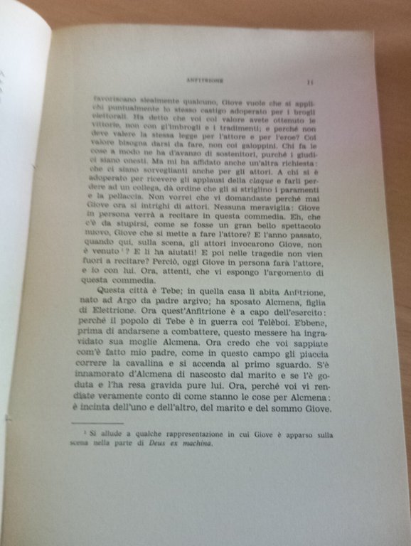 Anfitrione, Plauto, Armando Argalia