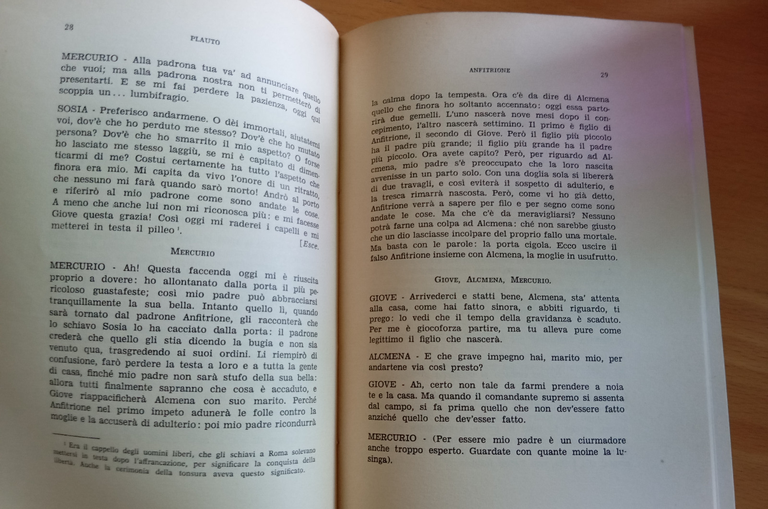 Anfitrione, Plauto, Armando Argalia