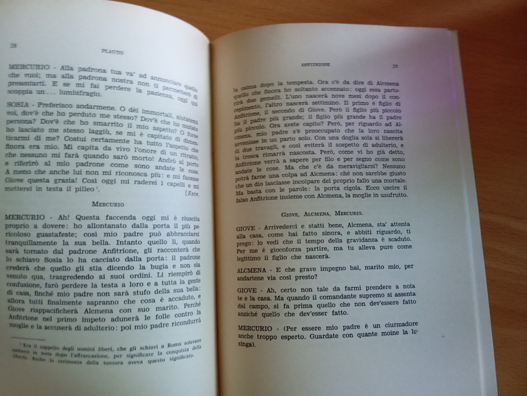 Anfitrione, Plauto, Armando Argalia