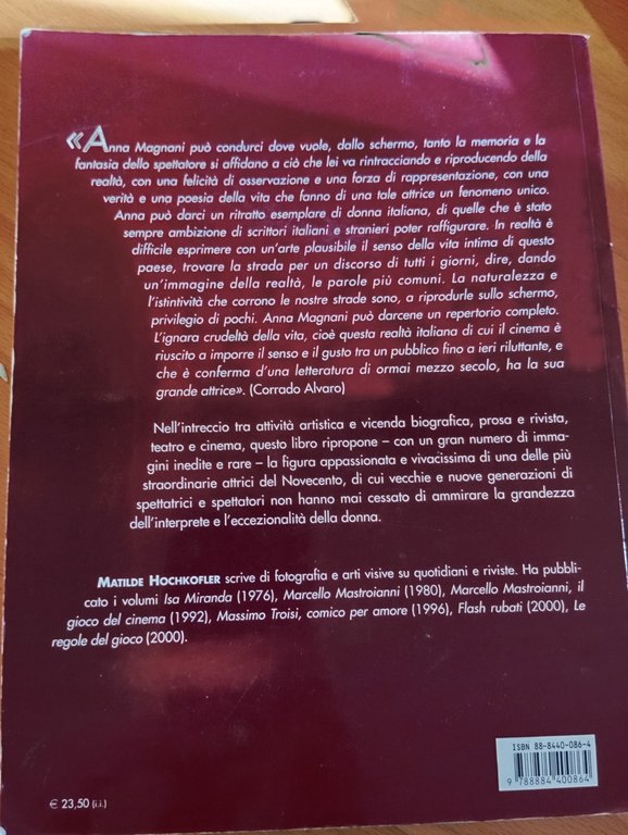 Anna Magnani, Matilde Hochkofler, Gremese, 2005