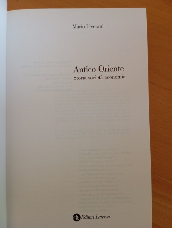 Antico Oriente. Storia società economia, Mario Liverani, Laterza, 2009 | Immagine Gallery 6