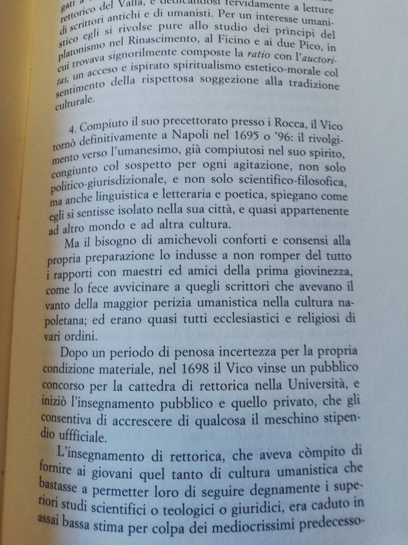 Antologia vichiana, Antonio Corsano, La città del sole, 1998