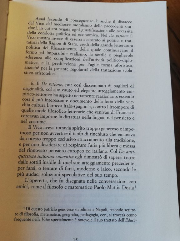 Antologia vichiana, Antonio Corsano, La città del sole, 1998