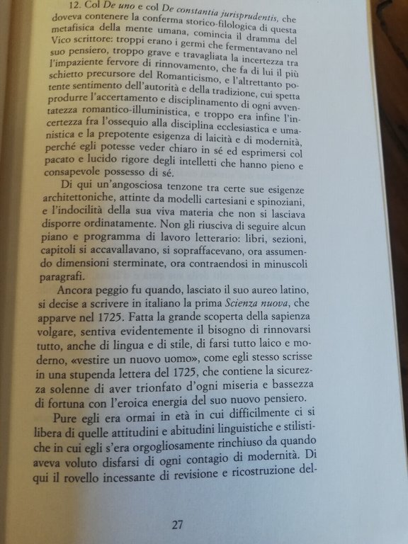 Antologia vichiana, Antonio Corsano, La città del sole, 1998