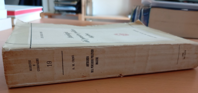 Antologia del pensiero politico inglese, Anna Maria Crinò, De Silva, … | Immagine Gallery 2