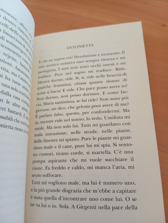Antonietta Pirandello nata Portolano, Marina Argenziano, Irradiazioni, 2001