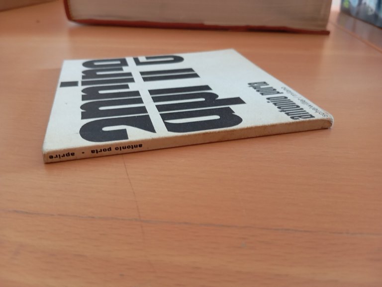 Antonio Porta, Aprire, Scheiwiller 1964, prima edizione, 500 copie numerate | Immagine Gallery 3