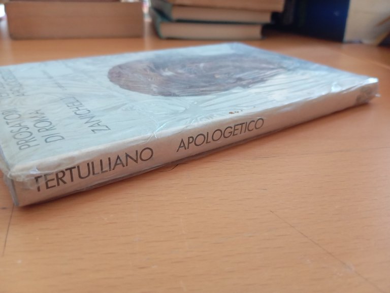 Apologetico, Tertulliano, Zanichelli, nuovo ancora nella plastica | Immagine Gallery 2