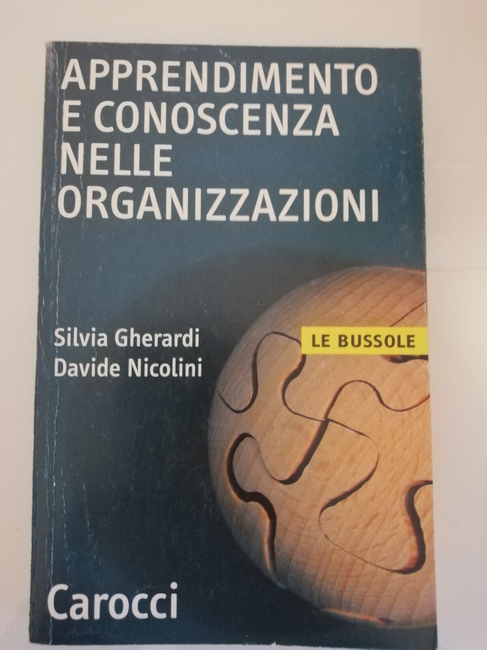 Apprendimento e conoscenza nelle organizzazioni, S. Gherardi, D. Nicolini, 2005