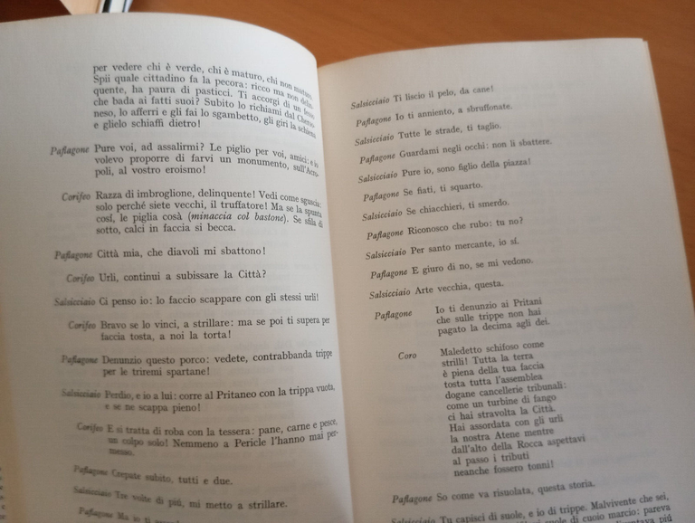 Aristofane, Le commedie, A cura di Benedetto Marzullo, Laterza, 1968