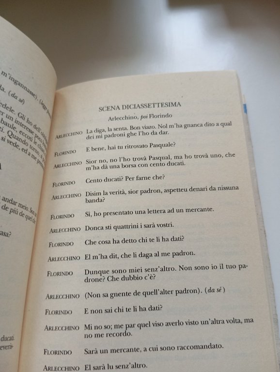 Arlecchino il servitore di due padroni, Goldoni, Nanni Garella, FuoriThema, …