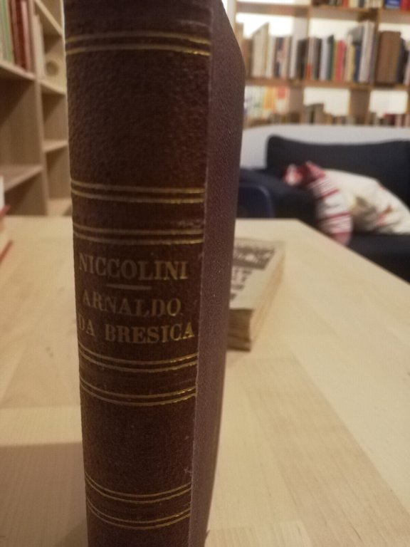 Arnaldo da Brescia, G. B. Niccolini, 1852, Le monnier