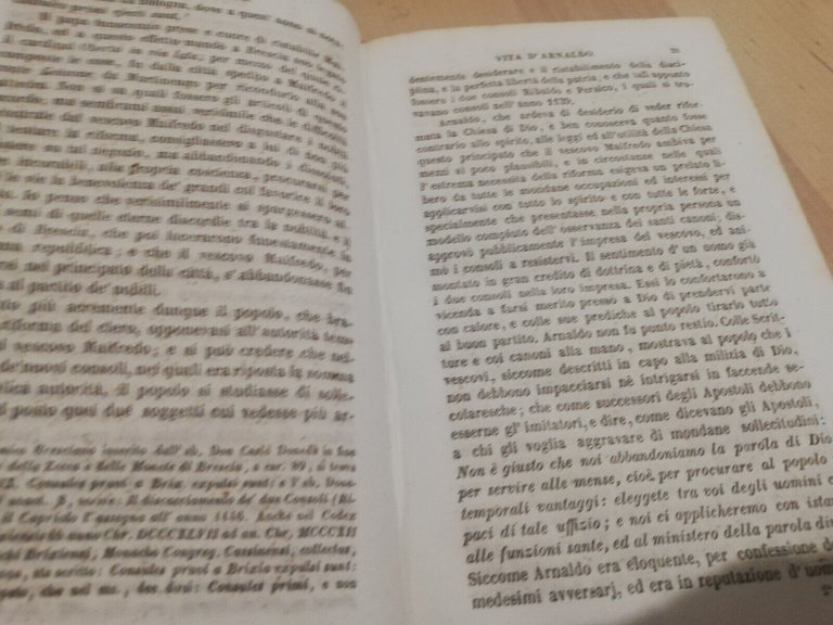 Arnaldo da Brescia, G. B. Niccolini, 1852, Le monnier