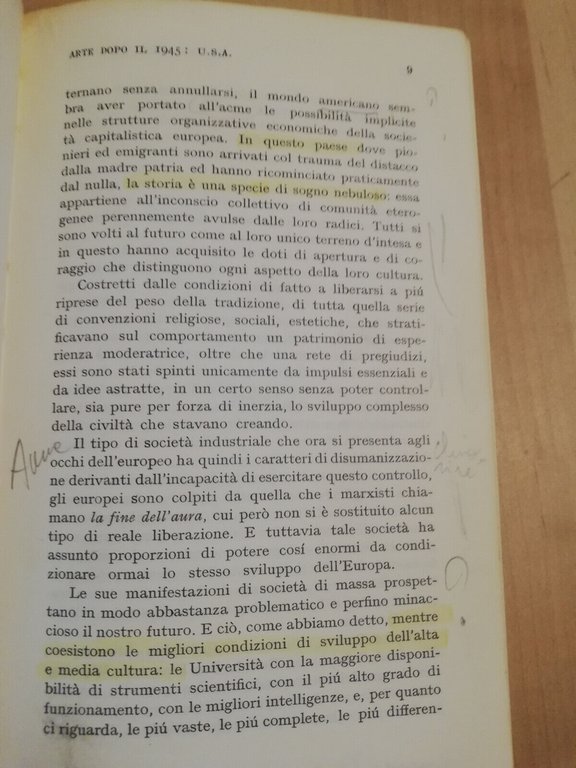 Arte dopo il 1945 U.S.A., Marisa Volpi, Cappelli